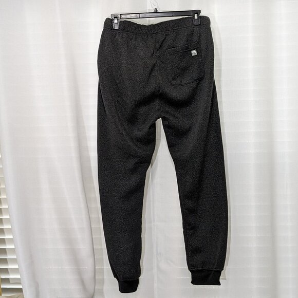 ECKO UNLTD FLEECE JOGGER PANTS MEN'S WITH POCKETS SIZE L GREY RHINO LOGO PRINT - Picture 3 of 12